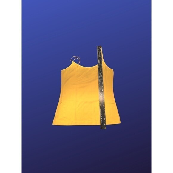 BOZZOLO Basic Cami Camisole Tank Top, MUSTARD YELLOW, Women's Size Large, NWOT - Picture 6 of 7